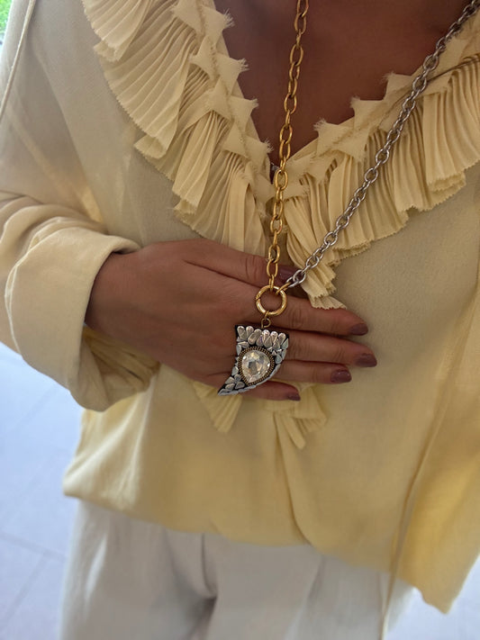 Colar Gold & Silver