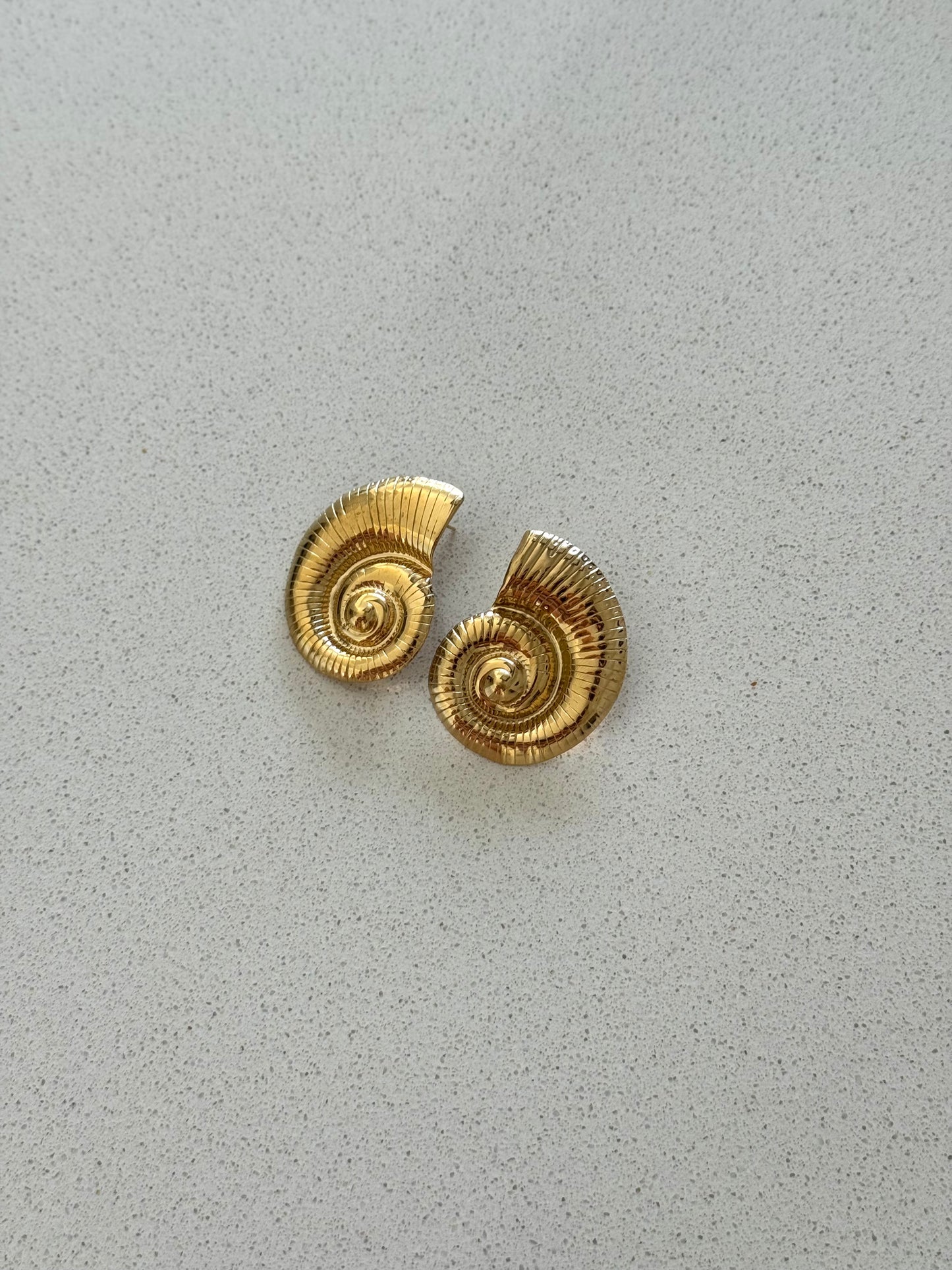 Brincos Caracol Marinho