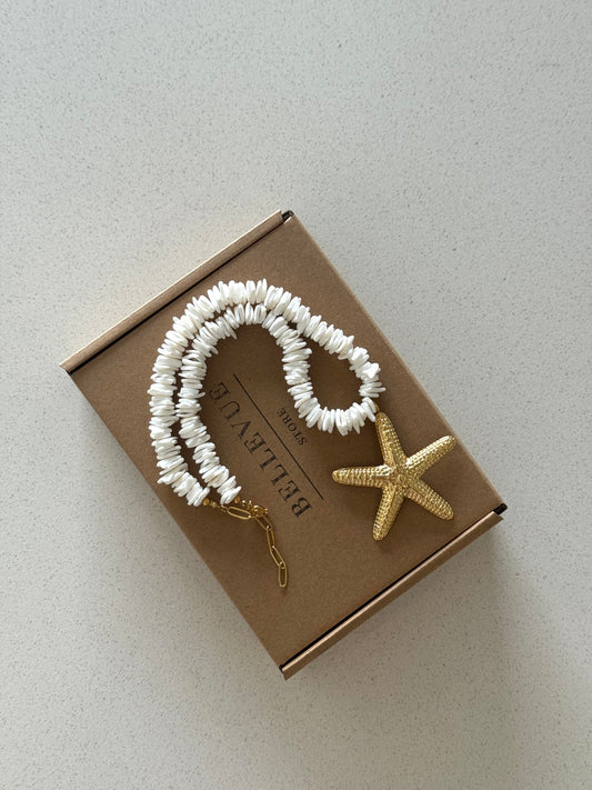 Colar White Star