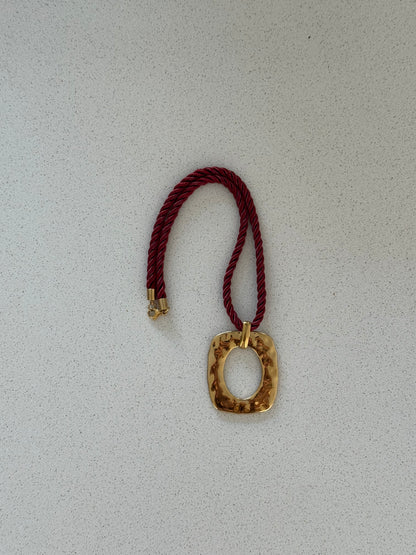 Colar Red Rope