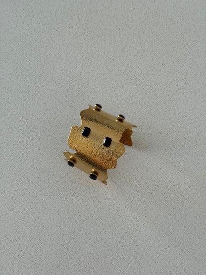 Pulseira Black Gold Charm